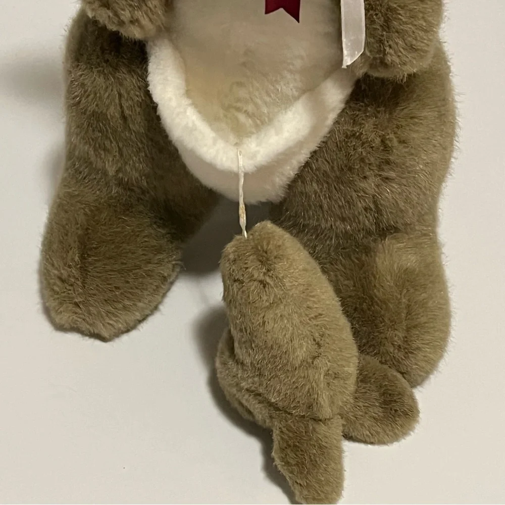 Uni Toys Uniring Australian Kangaroo and‎ Joey Plush Stuffed Holiday Cap 14.5” H
